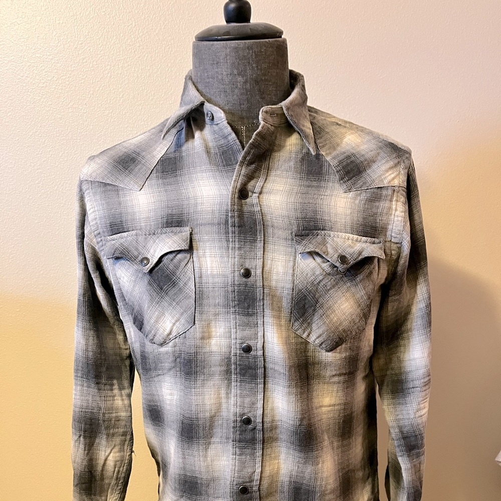 Polo Ralph Lauren Plaid Cotton Small Westerrn Style Shirt